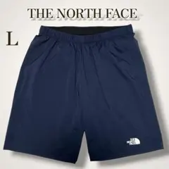 美品✨ノースフェイス ランニング パンツ ナイロン L 紺 洗濯OK 軽量のサムネイル