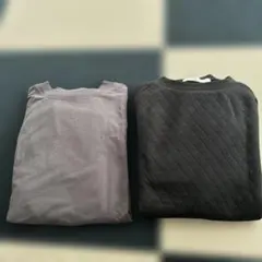 うみ様専用。グレー・ブラック トレーナー・スウェット