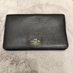※ショルダー欠品※ coach お財布バッグ　黒