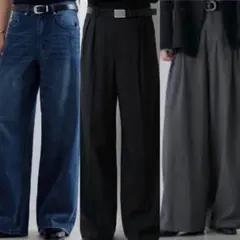 SINSS スイッチングオーバーデニム　ワイドスラックス　colony2139等