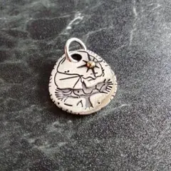 トップのみ No.1 大陸 平打 シルバー925 ★ネックレス ナバホ イーグル