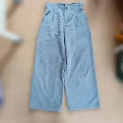 た*か様 グレー ワイドパンツ ゴムウエストのサムネイル