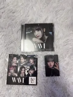 IVE WAVE リズ DIVE盤 FC限定 CD トレカ ステッカーセット