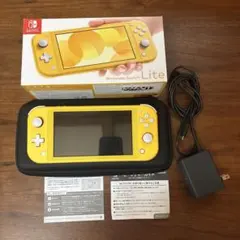 B*s様 Nintendo Switch Liteイエロー(本体・充電器・ケース