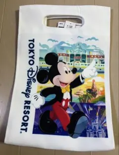 東京ディズニーリゾート トートバッグ ミッキー ミニー ショッピング袋柄