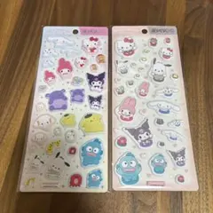 サンリオ　ぷっくりシール　3枚セット