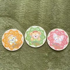 Duffy and Friends コースター 3枚セット　ダッフィー
