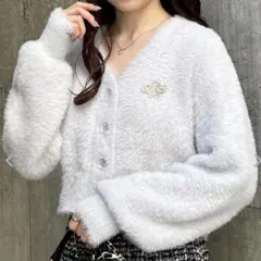 INGNI（イング）Vネックニットカーディガン　M