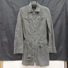 DIESEL アウターレディース グレー Sサイズ