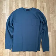 AZUL by MOUSSY ダークグリーン長袖シャツ Lサイズ
