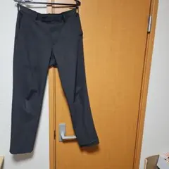 チャコールグレー スラックス ウエスト73cm ユニクロUNIQLO　感動パンツ