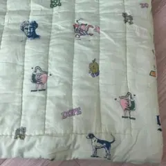未使用品⭐︎unico ウニコ　COLTER キルトカバー　ライム　中綿入り