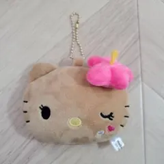 日焼けキティ ミラー付きマスコット