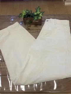 ユニクロコーデゥロイカーブパンツ美品スレなしUNIQLO Sサイズ