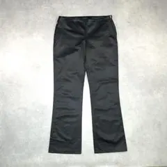 00s ユーロ リーバイス フレア パンツ ブラック サテン Y2K アーカイブのサムネイル