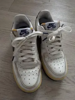 NIKE AIR FORCE 1 スニーカー ホワイト ネイビー