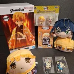 鬼滅の刃 我妻善逸 Grandista フィギュア 嘴平伊之助 セット