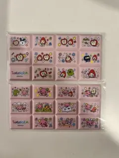 Tamagotchi チョコブロックシール　2枚セット