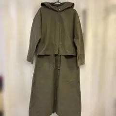 【値下げ】ナノユニバース　フード付きトレンチコート