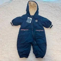 【新品未使用】Cottoli ジャンプスーツ ネイビー ベビーアウター 70cm