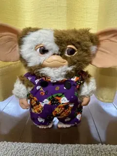 ジュンプランニングギズモ（30センチぬい）用　ハロウィンサロペット（紫）