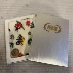 《新品未開封》FEILER フェイラー ハイジ 花と昆虫と鳥の柄 スタイ