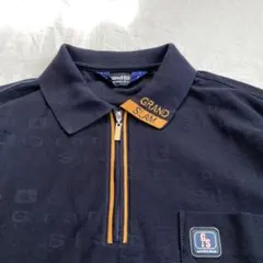 Munsingwear GRAND SLAM ネイビー ポロシャツ 日本製 Lのサムネイル