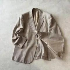 JK186美品loropiana春夏テーラードシルク混　XLのサムネイル