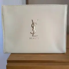 【非売品】YSL BEAUTE ポーチ ホワイトのサムネイル