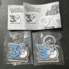 ポケモン 30周年 メタルチャームマスコット