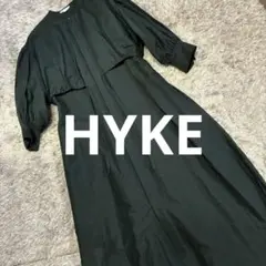 HYKE リネンドレス ブラック size1のサムネイル