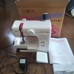 JANOME コンパクト電動ミシン 【sew D`Lite】 JA525 おまけ - メルカリ