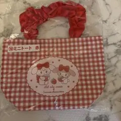 大人気♥サンリオキャラクターズ ミニトートバッグ 赤
