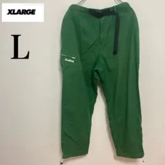 XLARGE パンツ　Lサイズ　グリーン　メンズパンツ
