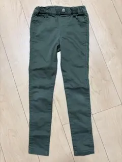 BREEZE ロングスキニーパンツ カーキ 130cm