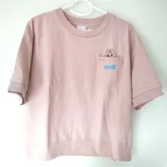 GU　おぱんちゅうさぎ　半袖Tシャツ　ピンク　XLのサムネイル