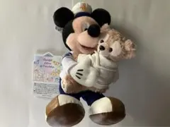 東京ディズニーシー　ミッキー&ダッフィーぬいぐるみバッジ