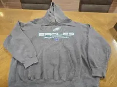 NFL フィラデルフィア イーグルス パーカー XL ビッグサイズ グレー 古着