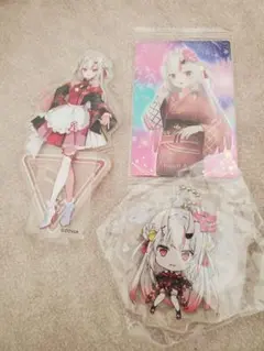 百鬼あやめ　アクスタ　ウエハースカード　ホロライブ