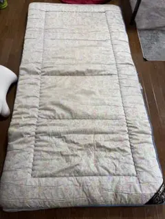 【引取・大阪市】ウール花柄敷き布団 シングルサイズ