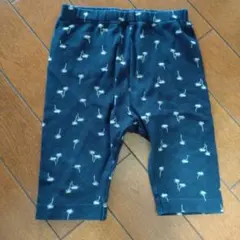 UNIQLO ベビー レギンス 80cm ネイビー ヤシの木柄のサムネイル