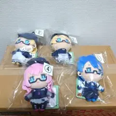 グッスマくじ 初音ミク 2025 Autumn C賞 ぬいぐるみマスコット 4点