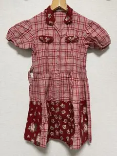 BABY PINK HOUSE 花柄　ワンピース