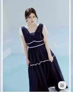 herlipto Formentera Pleated BicolorDress - メルカリ