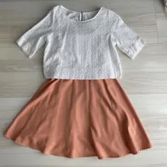ナノユニバース　膝丈ワンピース　美品