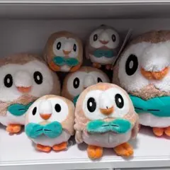 【レア】ポケモン モクロー ぬいぐるみセット