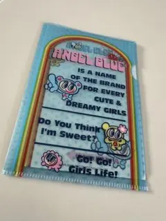 ANGEL BLUE ミニクリアファイル