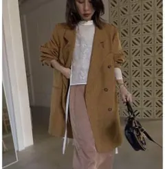 【ameri】BIG GATHER PAPA JACKETのサムネイル