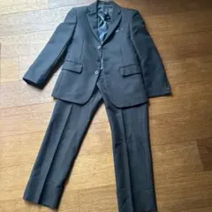 小学生　卒業.発表会.結婚式　ダークグレー スーツ 3点セット