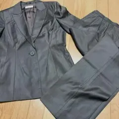 レリアン　rochas セットアップ　スーツ　ブラウン